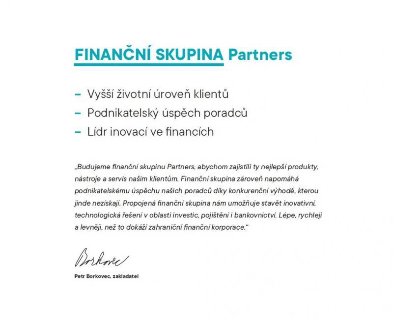 Brožura - Partners finanční skupina