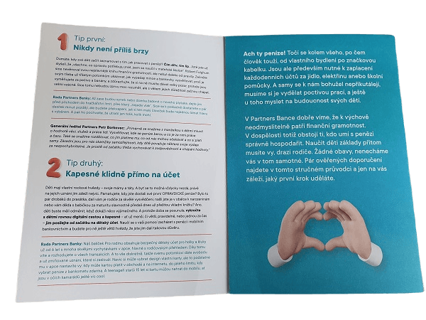 Leták - Dětská příručka