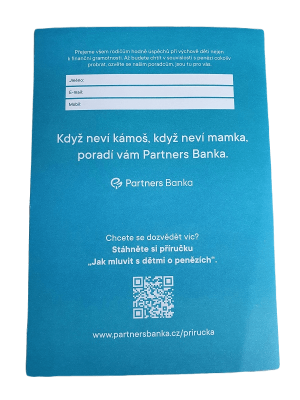 Leták - Dětská příručka