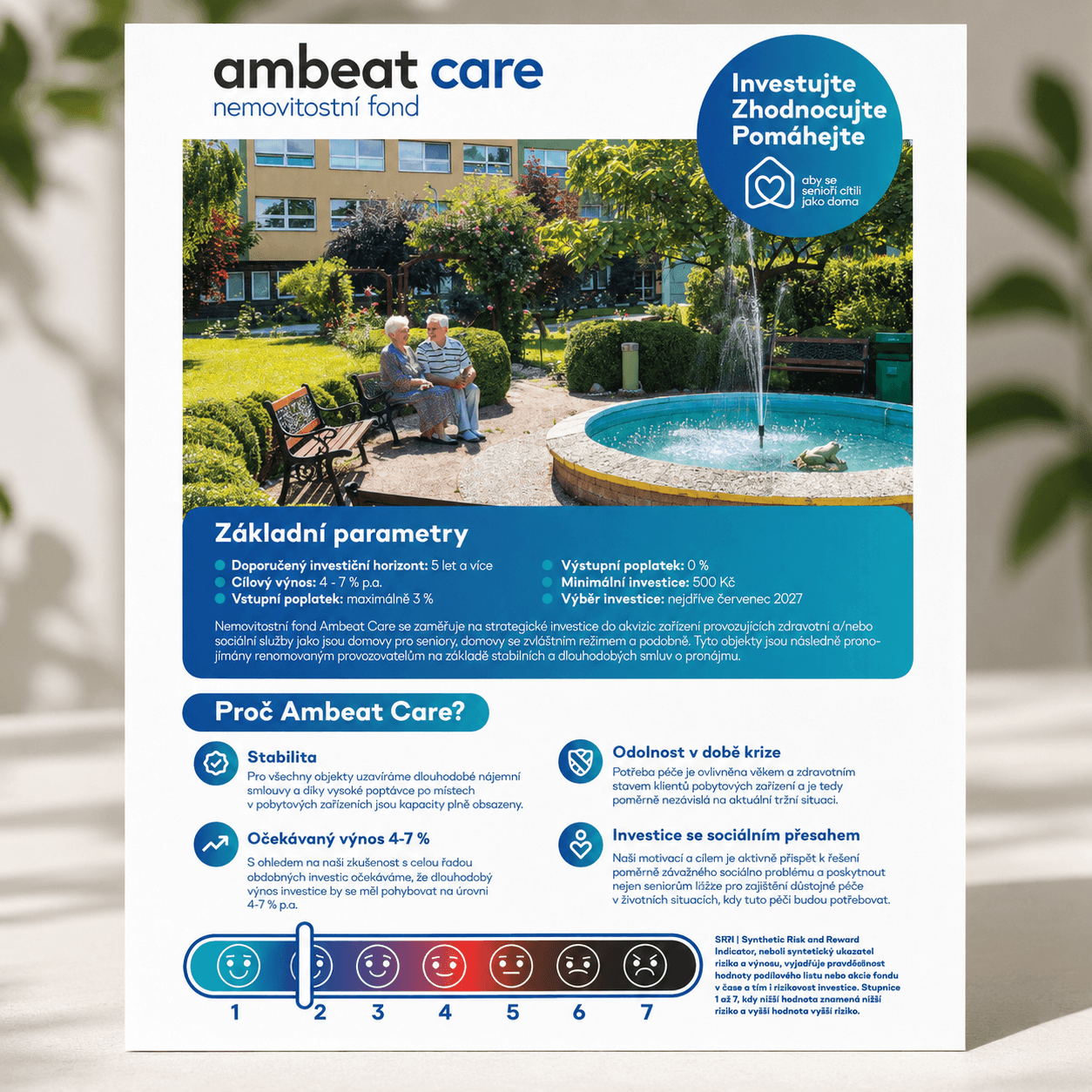 Simplea - Leták fond Ambeat Care